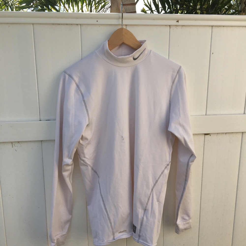 Nike mock turtleneck long sleeve sport